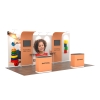 20ft FlexZip Modular Booth 20.14