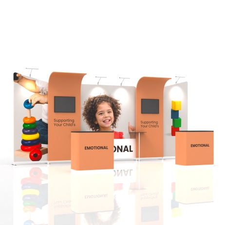 20ft FlexZip Modular Booth 20.14