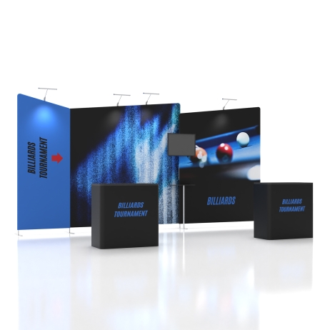 20ft FlexZip Modular Booth 20.18