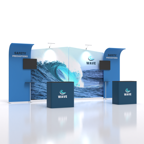 20ft FlexZip Modular Booth 20.19