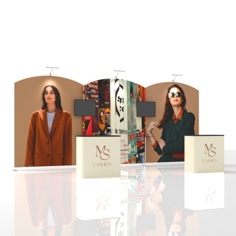 20ft FlexZip Modular Booth 20.22