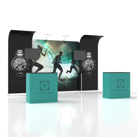 20ft FlexZip Modular Booth 20.25