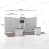 20ft FlexZip Modular Booth 20.26