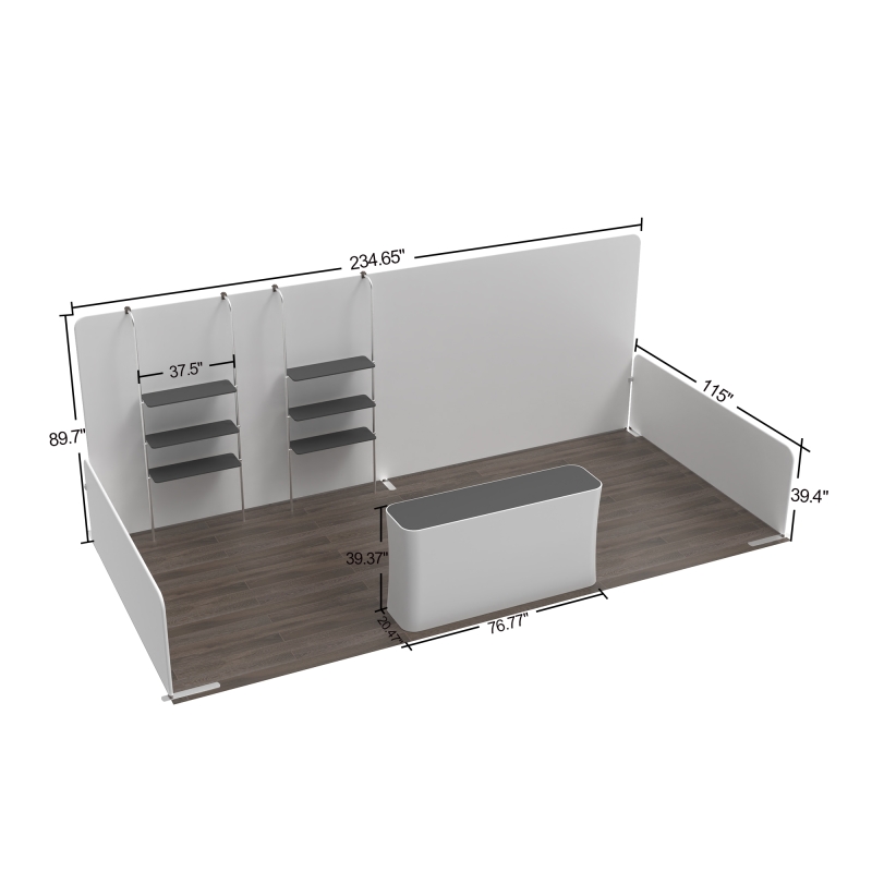 10x20 Modular FlexZip Booth 20.1