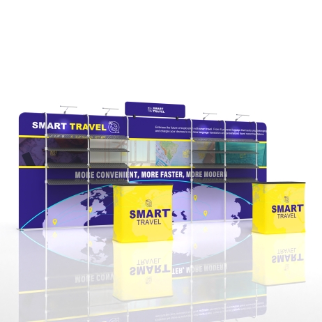 20ft Straight FlexZip Booth 20.2