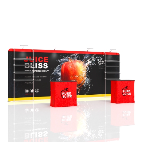 20ft Straight FlexZip Booth 20.3