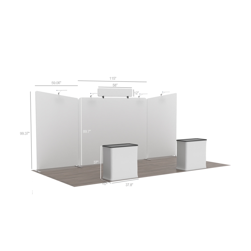 Modular 20ft FlexZip Booth 20.1