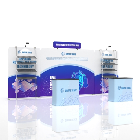 Modular 20ft FlexZip Booth 20.2