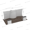 10x20 Modular FlexZip Booth 20.9