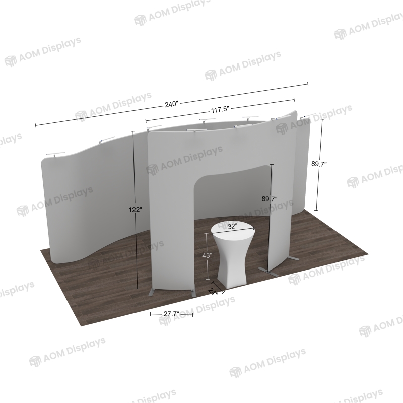 10x20 Modular FlexZip Booth 20.11