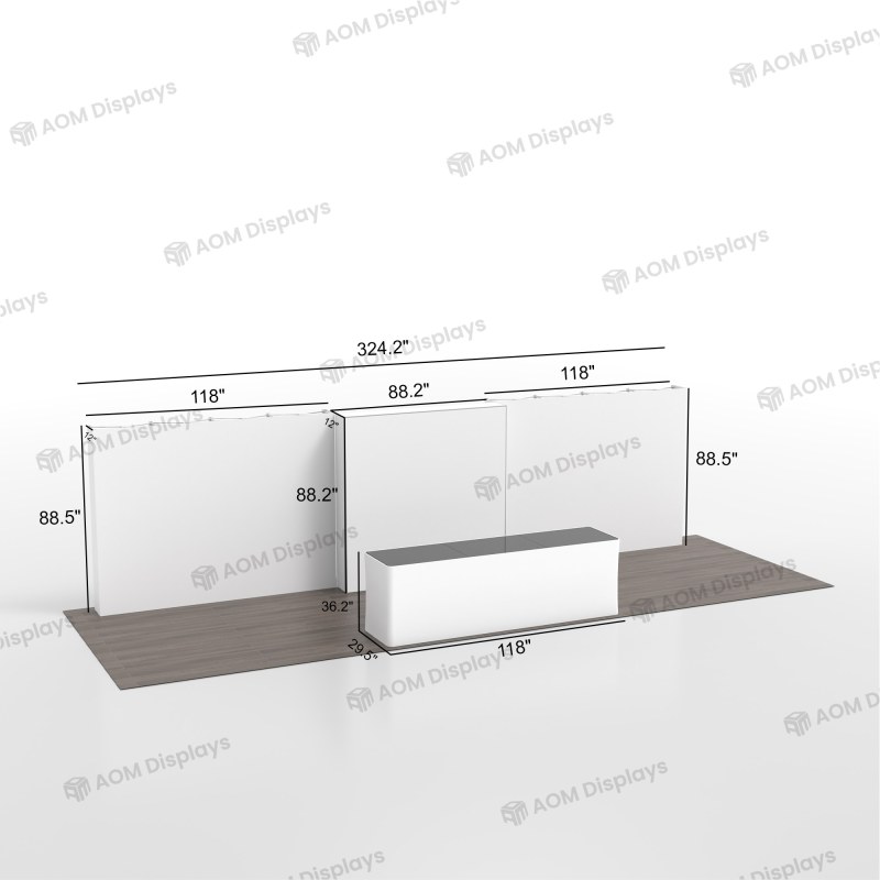10x30 Flexible Trade Show Booth 30.2