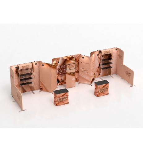 10x30 Modular FlexZip Media Booth 30.1