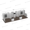 10x30 Modular FlexZip Media Booth 30.1