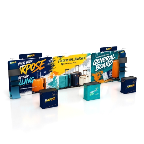 10x30 Modular FlexZip Media Booth 30.3