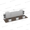 10x30 Modular FlexZip Media Booth 30.3