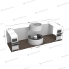 10x30 Modular FlexZip Media Booth 30.4