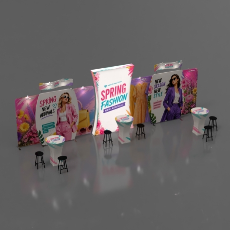 10x30 Flexible Trade Show Booth 30.4
