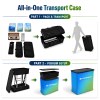 10x30 Straight FlexZip™ Trade Show Booth with Full Backwall and Dual Counters