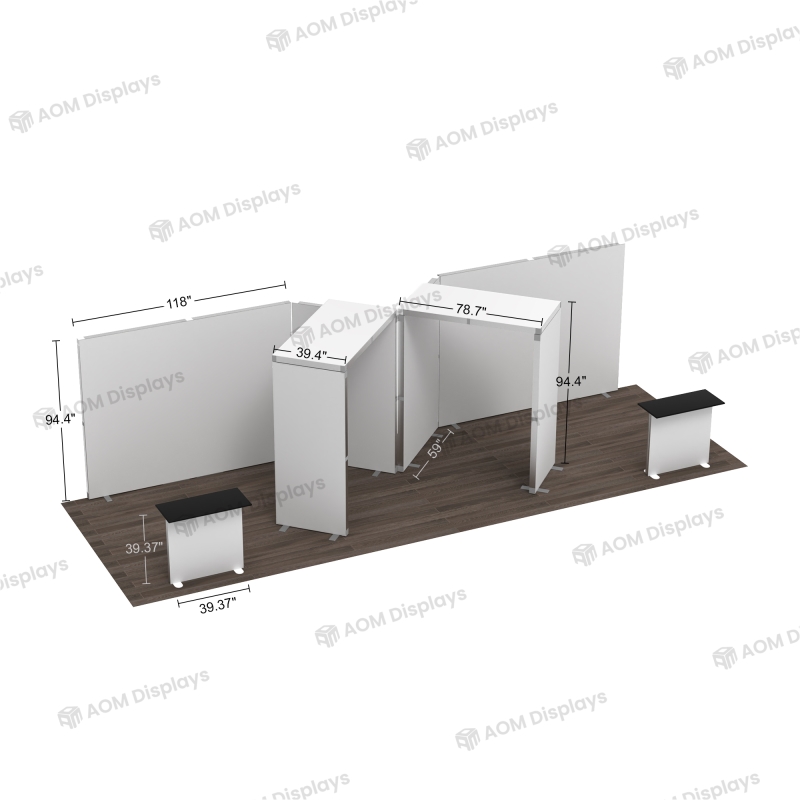 10x30 SEG Lightbox Booth 30.1