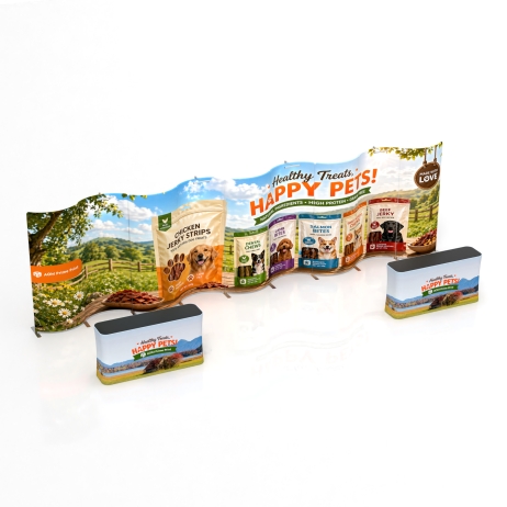 10x30 Modular FlexZip Booth 30.1