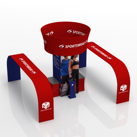 20x20 Archway Trade Show Booth Kit C