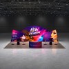 20x30 Backlit Trade Show Booth Kit A