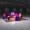 20x30 Backlit Trade Show Booth Kit A