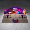 20x30 Backlit Trade Show Booth Kit A