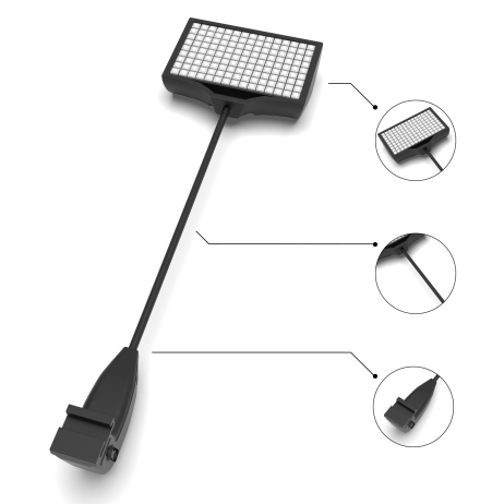 Clip-On Trade Show LED Light