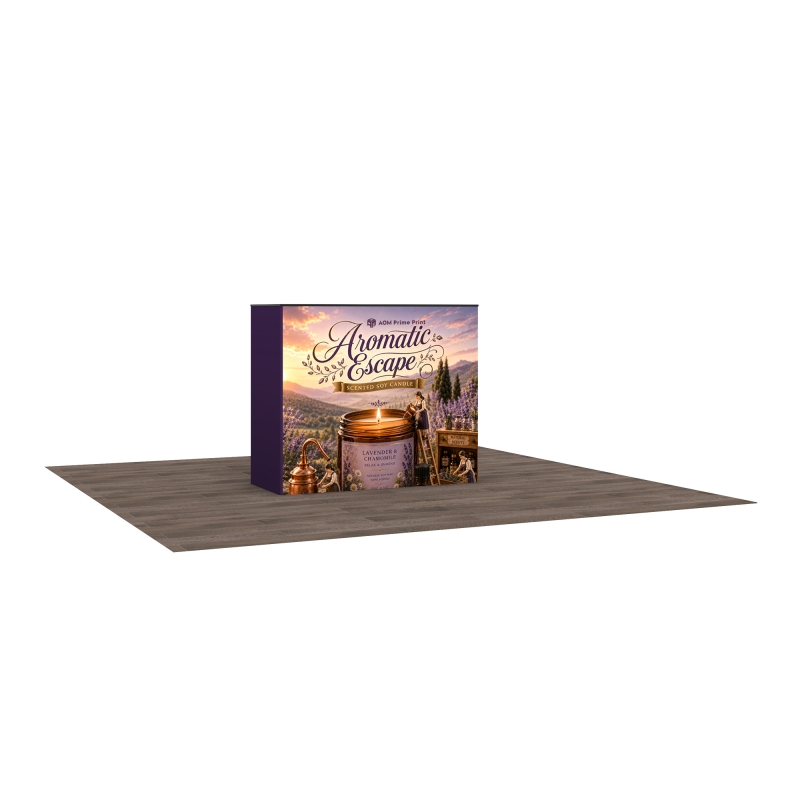 Custom Square Fabric Storage Counter