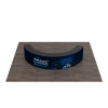 Arc-Shaped Trade Show Reception Counter