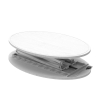 Oval Pop up Backlit Counter or Podium with Custom Graphics for Trade Show