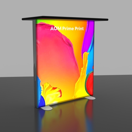2.8ft x 3.3ft SEG Lightbox Counter