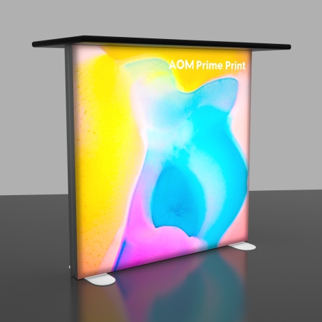 3.3ft x 3.3ft SEG Lightbox Counter