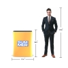 Backlit Square Fabric Podium Counter