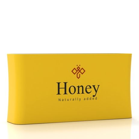 Folding Rectangle Trade Show Counter