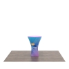 Stretch Fabric Portable Cocktail Table