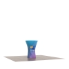 Stretch Fabric Portable Cocktail Table