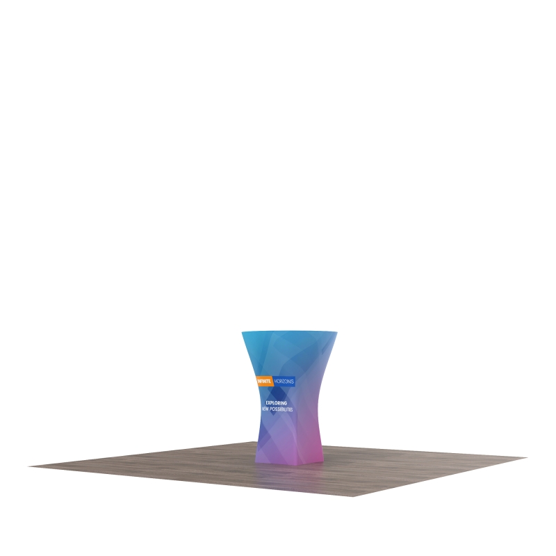 Stretch Fabric Portable Cocktail Table