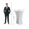 Stretch Fabric Portable Cocktail Table