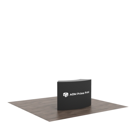 Semi Circular Trade Show Counter