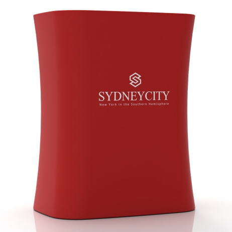 Custom Square Trade Show Counter Podium