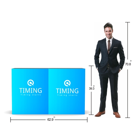 Tube Magnetic Trade Show Counter