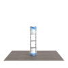 Circular Twist Display Tower Portable