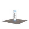 Circular Twist Display Tower Portable