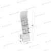 Literature Display Stand Trade Show Rack