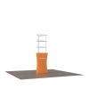 3Tier Triangle Tower Counter Display