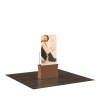 Backwall Display Rack for Trade Show