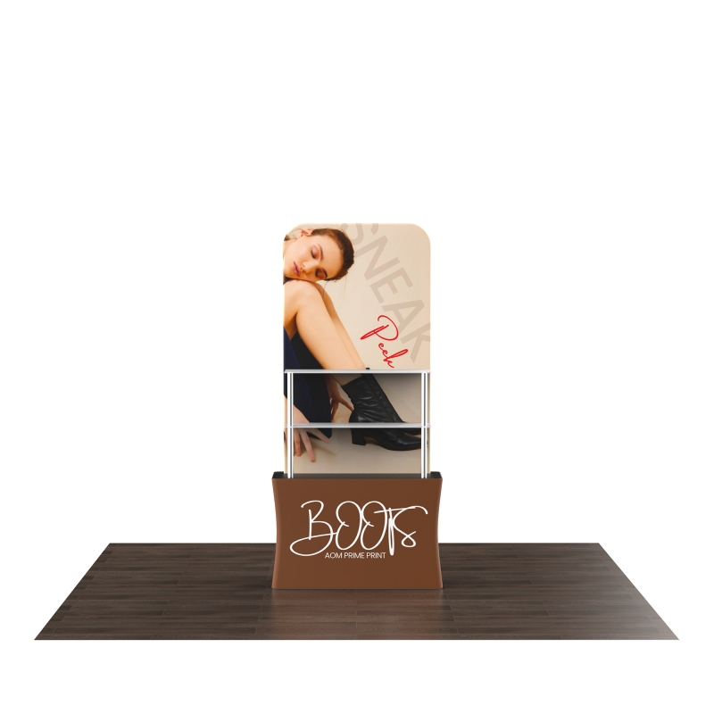 Backwall Display Rack for Trade Show