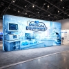 20ft Backlit Tension Fabric Display
